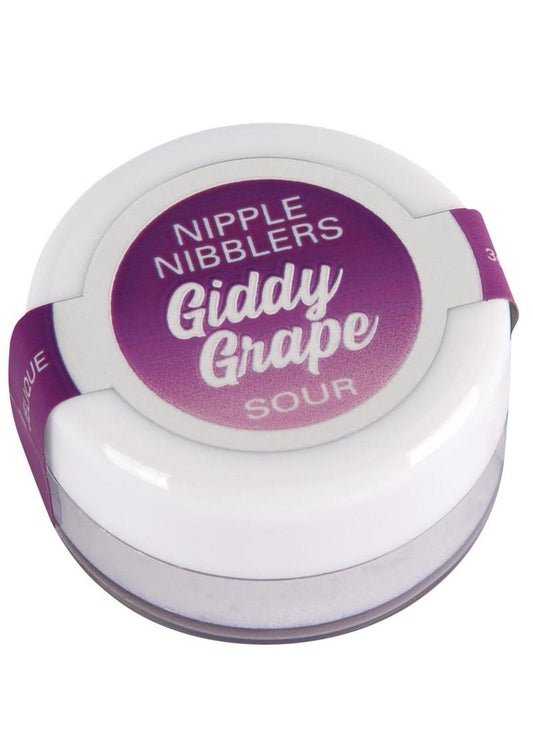 Jelique Nipple Nibblers Giddy Grape Sour Tingle Balm