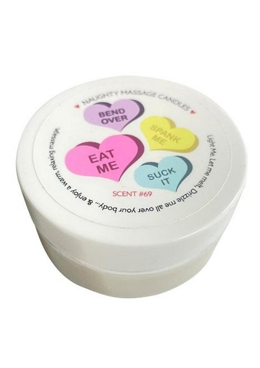 Naughty Massage Oil Candle