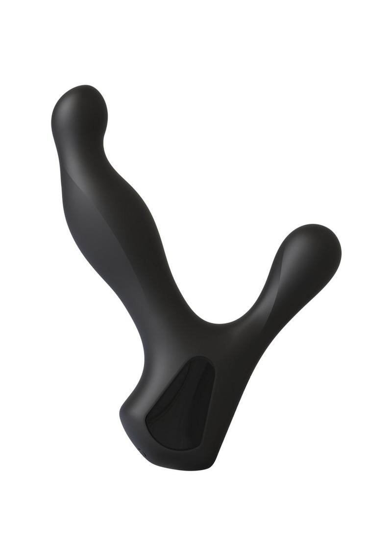 Kink Rim Prostate Massager With Rotating Ridges