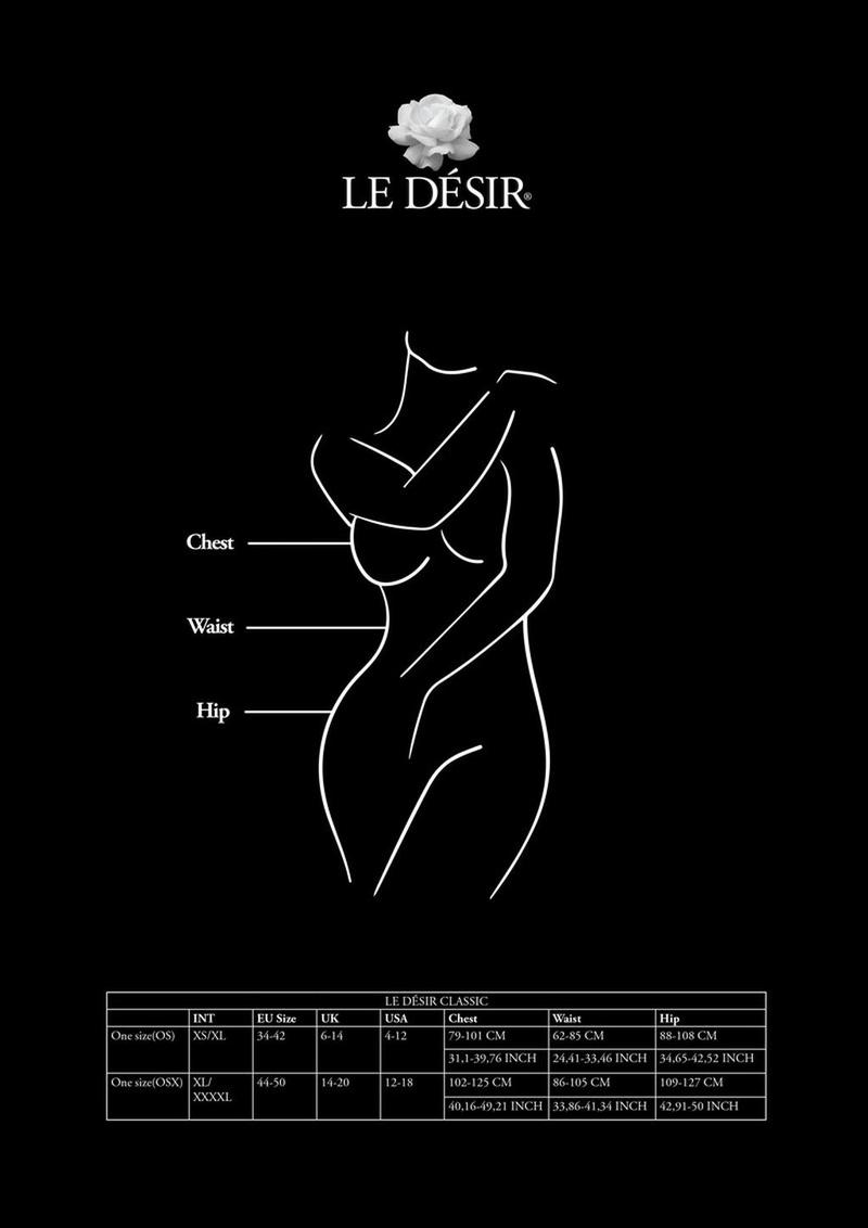 Le Désir Duo Net Keyhole Bra Set - One Size