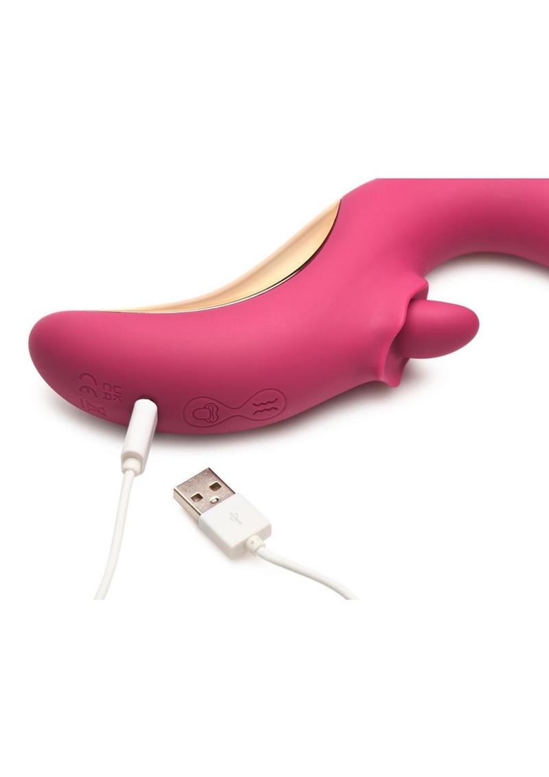Lickgasm Tease Please Thrusting & Licking Vibrator