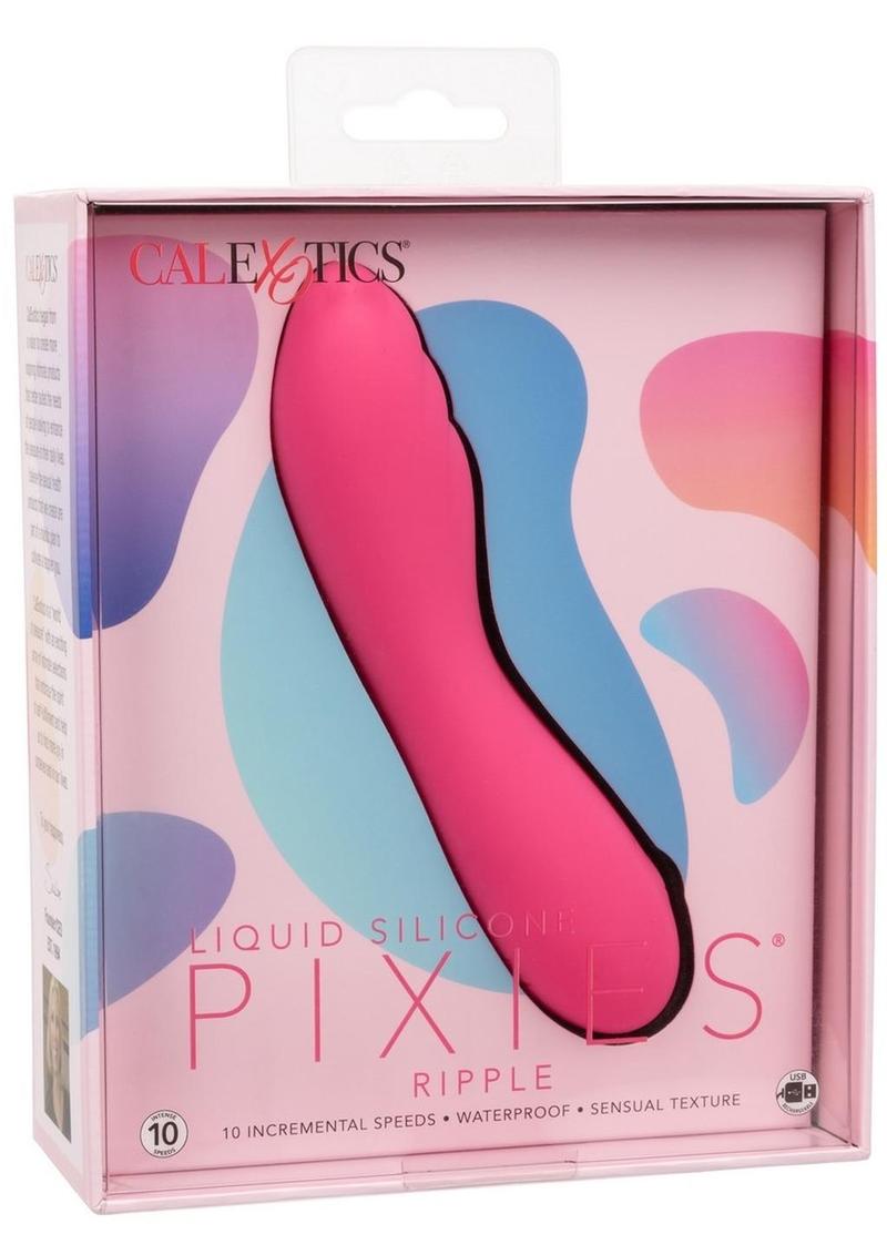 Pixies Liquid Silicone Ripple Vibrator
