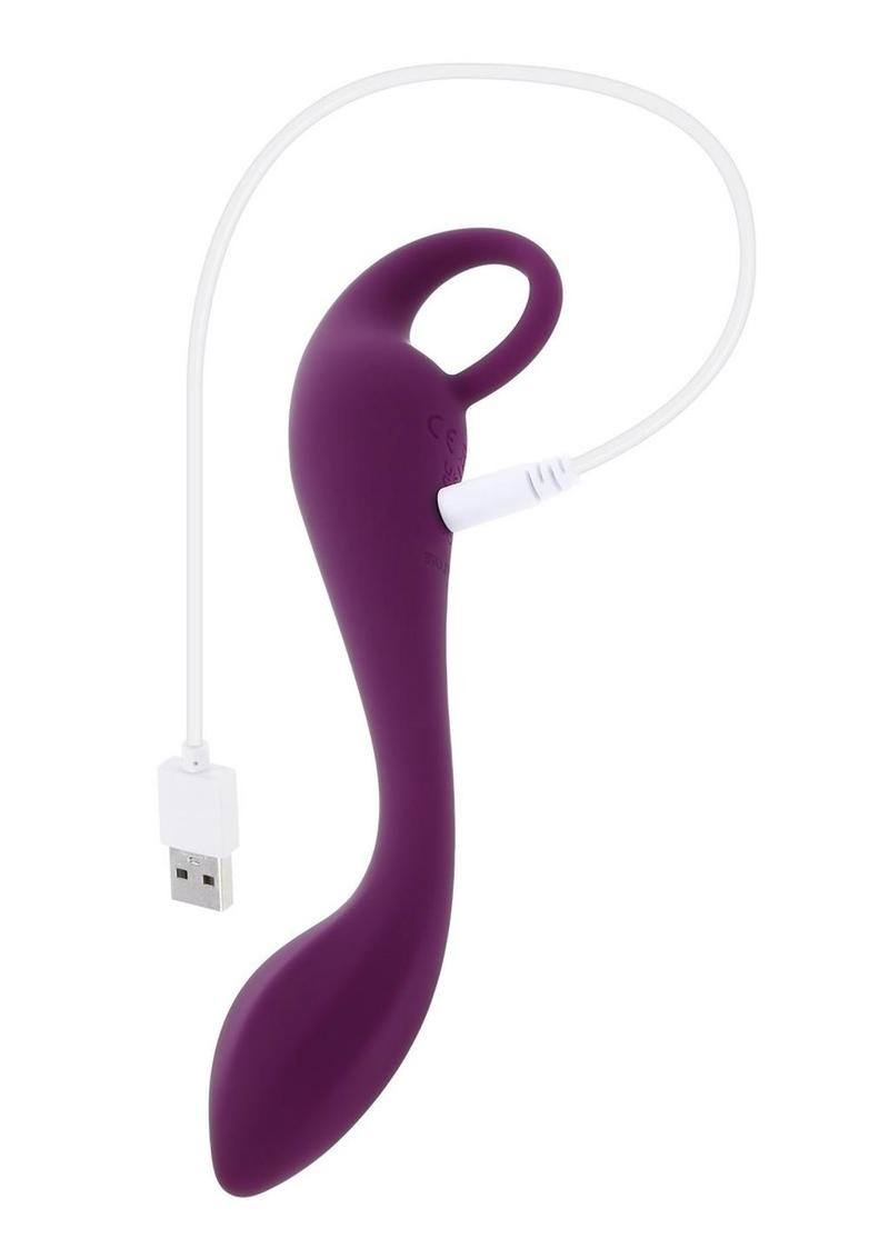 Lochness G Rechargeable Silicone G-Spot Vibrator For Intense Pleasure