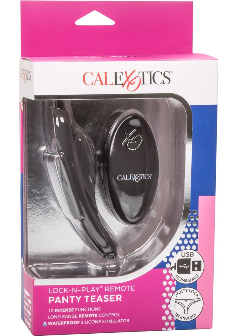 Lock N Play Remote Panty Teaser Rechargeable Vibrator