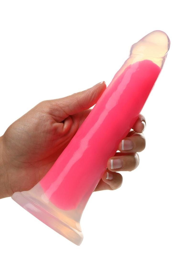 LolliCock Glow Premium Silicone Glow-in-the-Dark Dildo