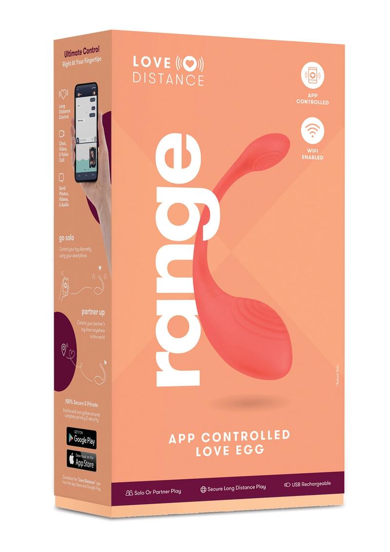 Love Distance Range App Control Silicone Rechargeable Love Egg Vibrators