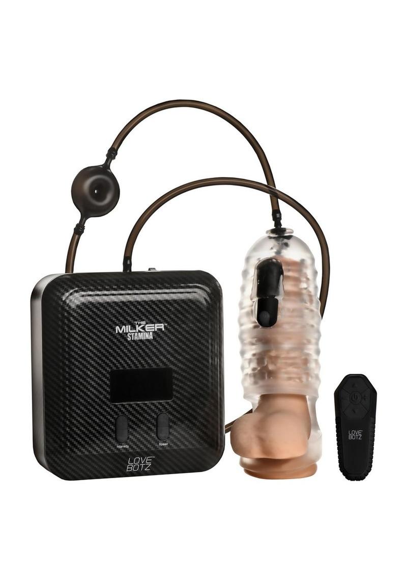The Milker Stamina Rechargeable Vibrating Masturbator