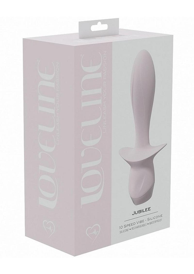 Loveline Jubilee 10-Speed Rechargeable Silicone Vibrator