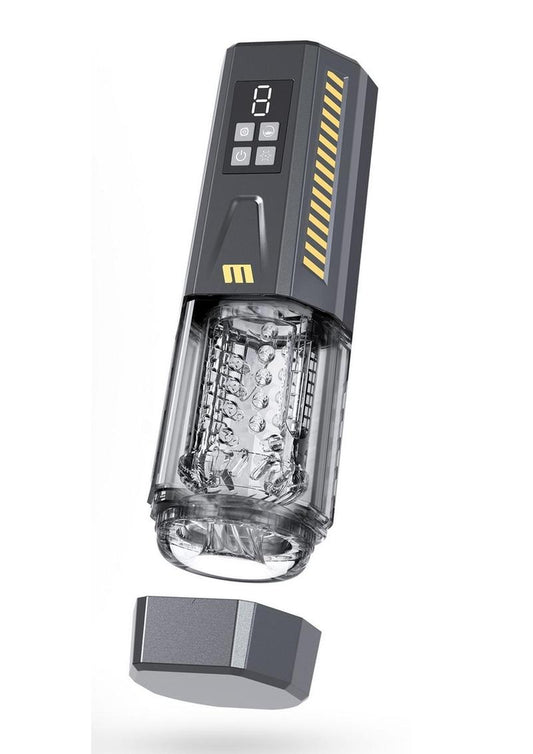 Spin Master Pro Vibrating And Rotating Stroker Masturbator