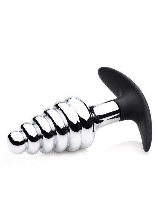 Master Series Dark Hive Metal and Silicone Anal Plug