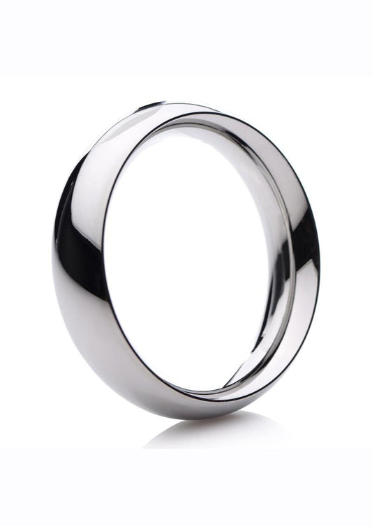 Master Series Sarge Stainless Steel Erection AndEasy to Clean Cock Ring