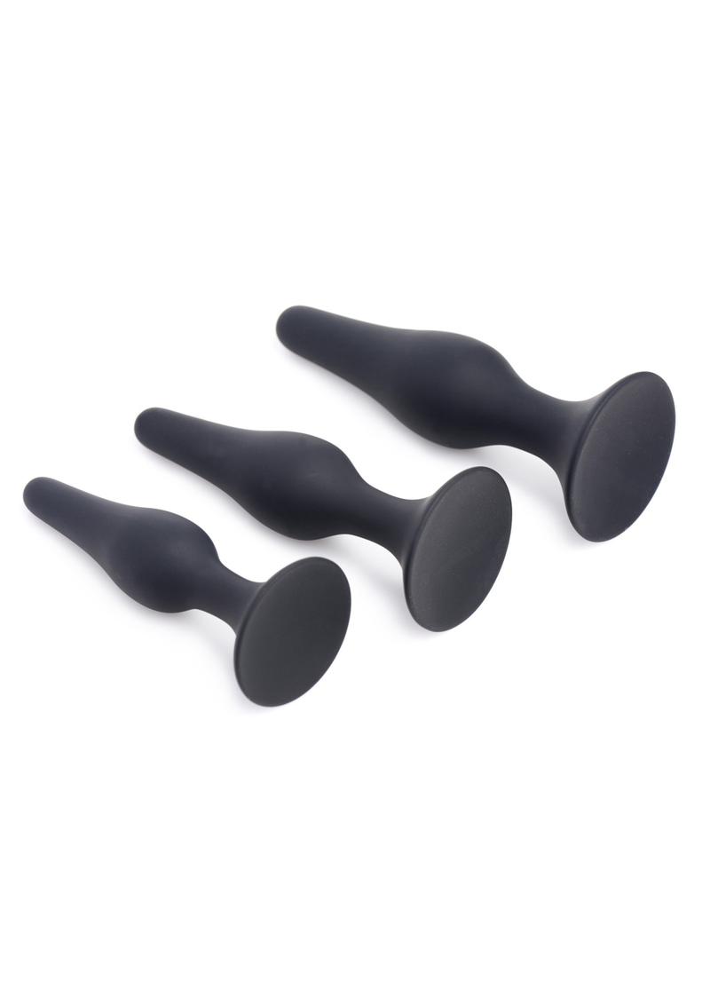 Master Series Triple Spire Tapered Anal Trainer Set