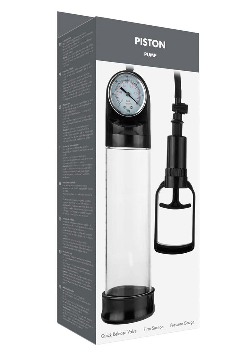 ME YOU US Piston Pump with Safety Pressure Gauge