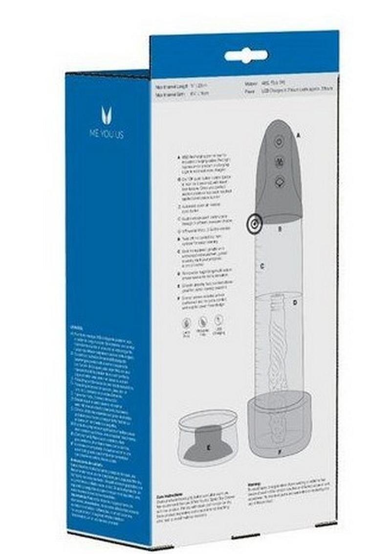 Me You Us Platinum Duo Automatic and Rechargeable Pump Masturbator