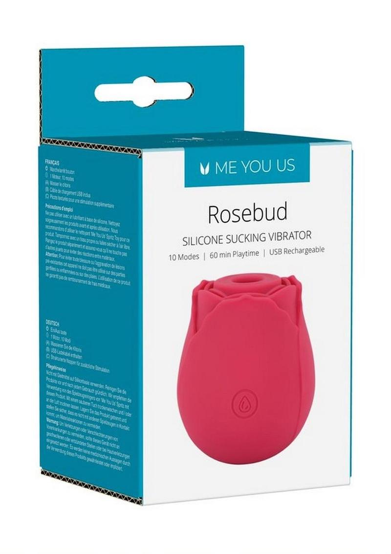 Me You Us Rosebud Silicone Sucking Vibrator