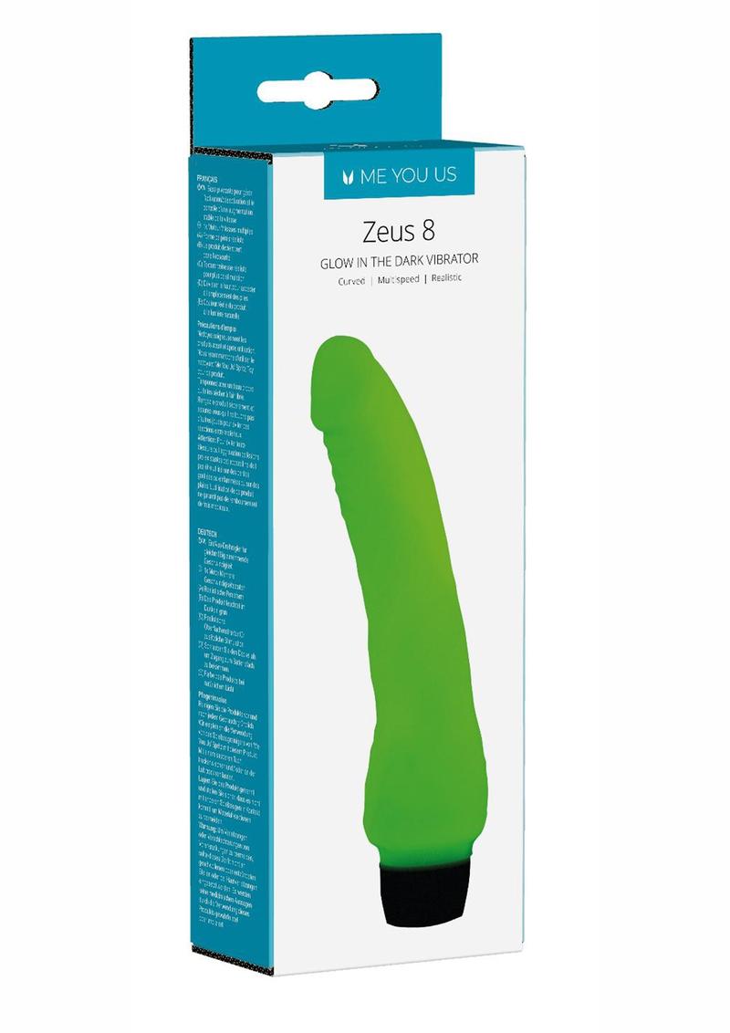 ME YOU US Zeus Glow In The Dark Realistic Vibrator