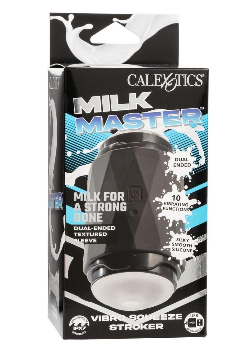 Milk Master Vibro Squeeze Rechargeable Stroker