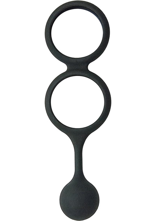 My Cock Ring Scrotum Ring with Ball Banger Silicone Cock Ring