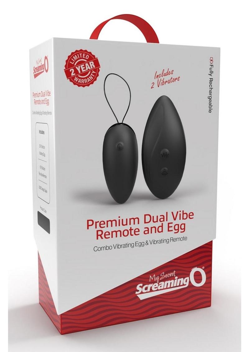 My Secret Screaming O Premium Dual Egg Vibrators With Remote Control