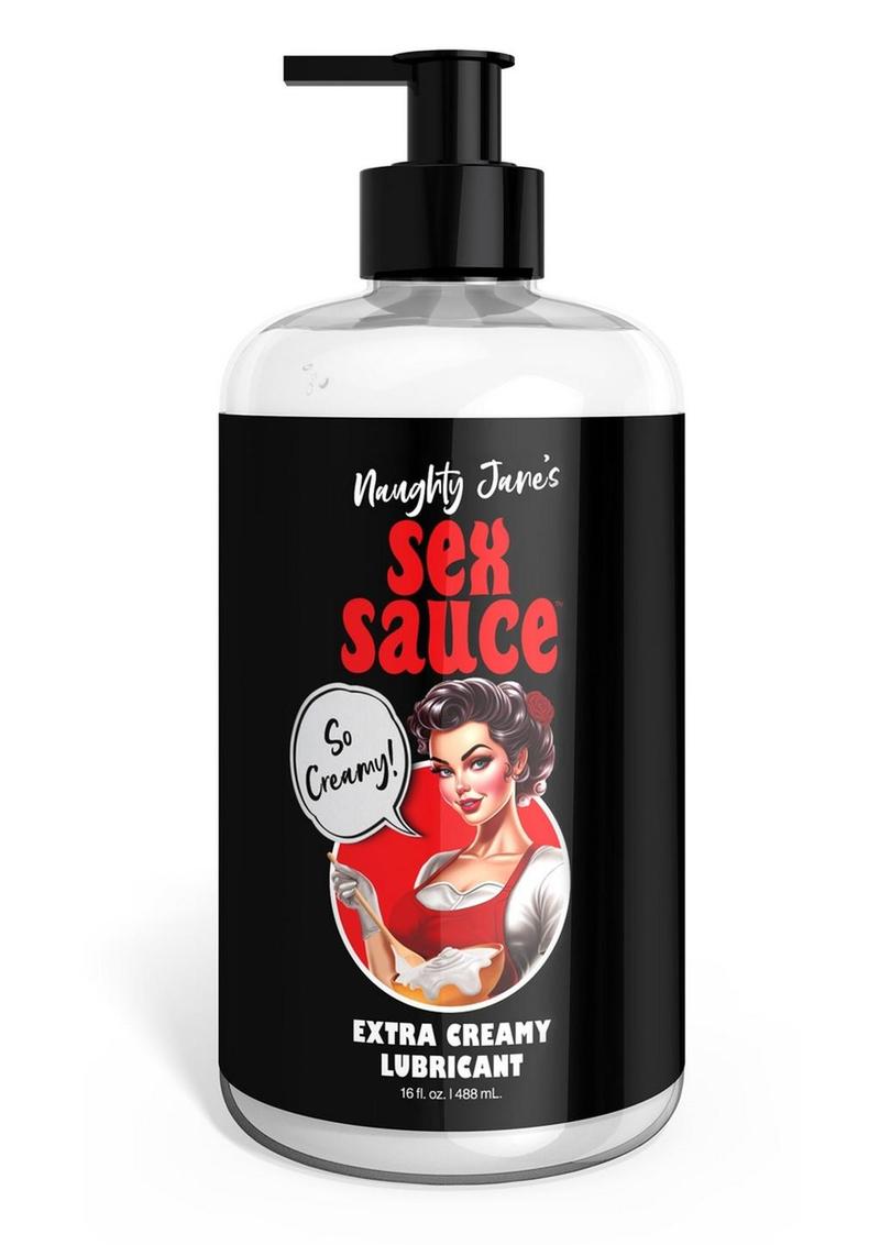 Naughty Jane’s Sex Sauce Extra Creamy Water Based Lubricant