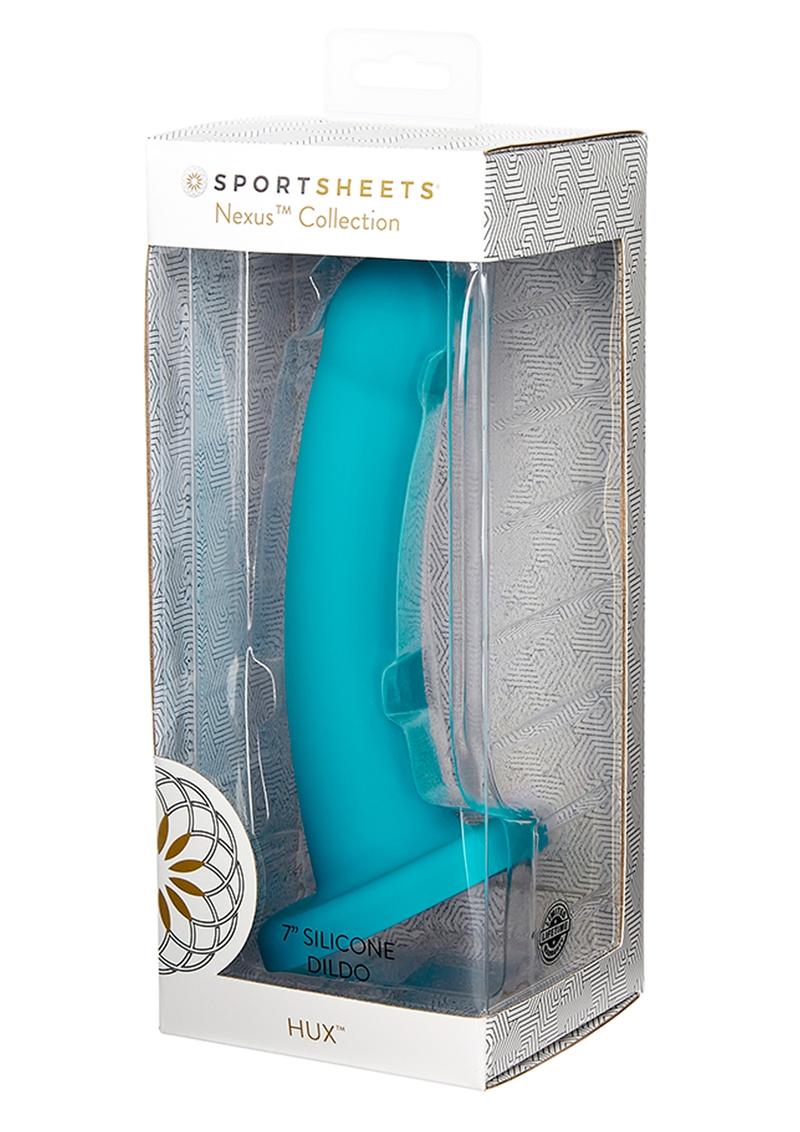 Sportsheets Nexus Hux Silicone Curved Dildo For Strap-On Compatible