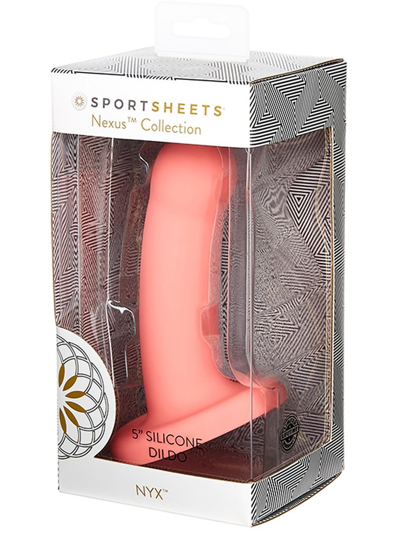 Sportsheets Nexus Nyx Silicone Dildo With Curved Harness