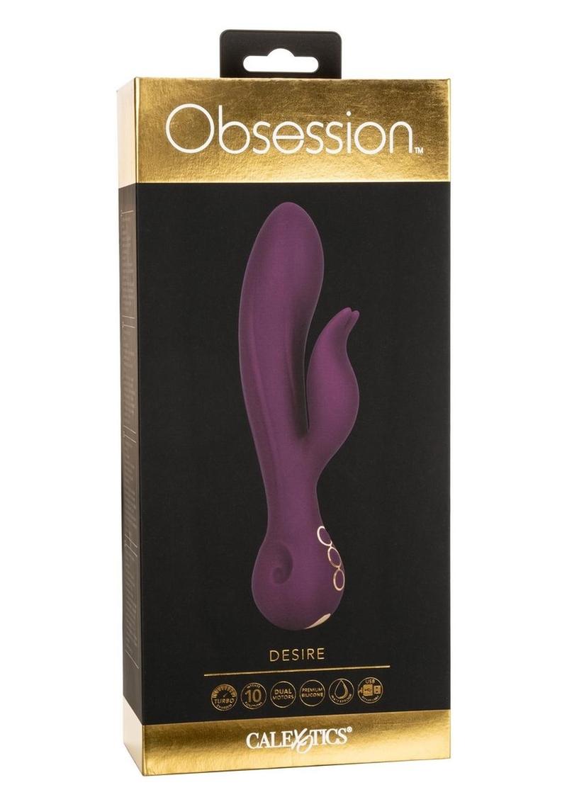 Obsession Desire Sensual Silicone Rabbit With Dual Motors