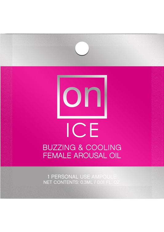 Sensuva On Ice Female Arousal Oil Buzzing And Cooling