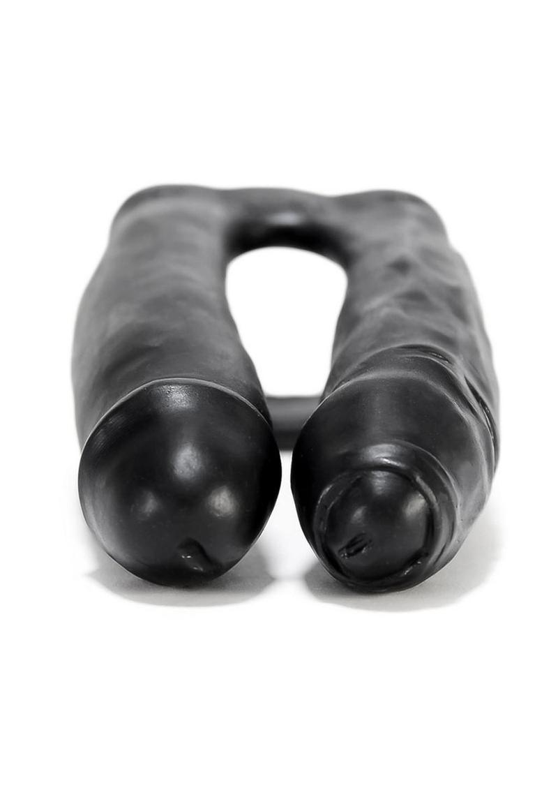 Oxballs 3-Way Penetrator Double Dildo And Cock Ring