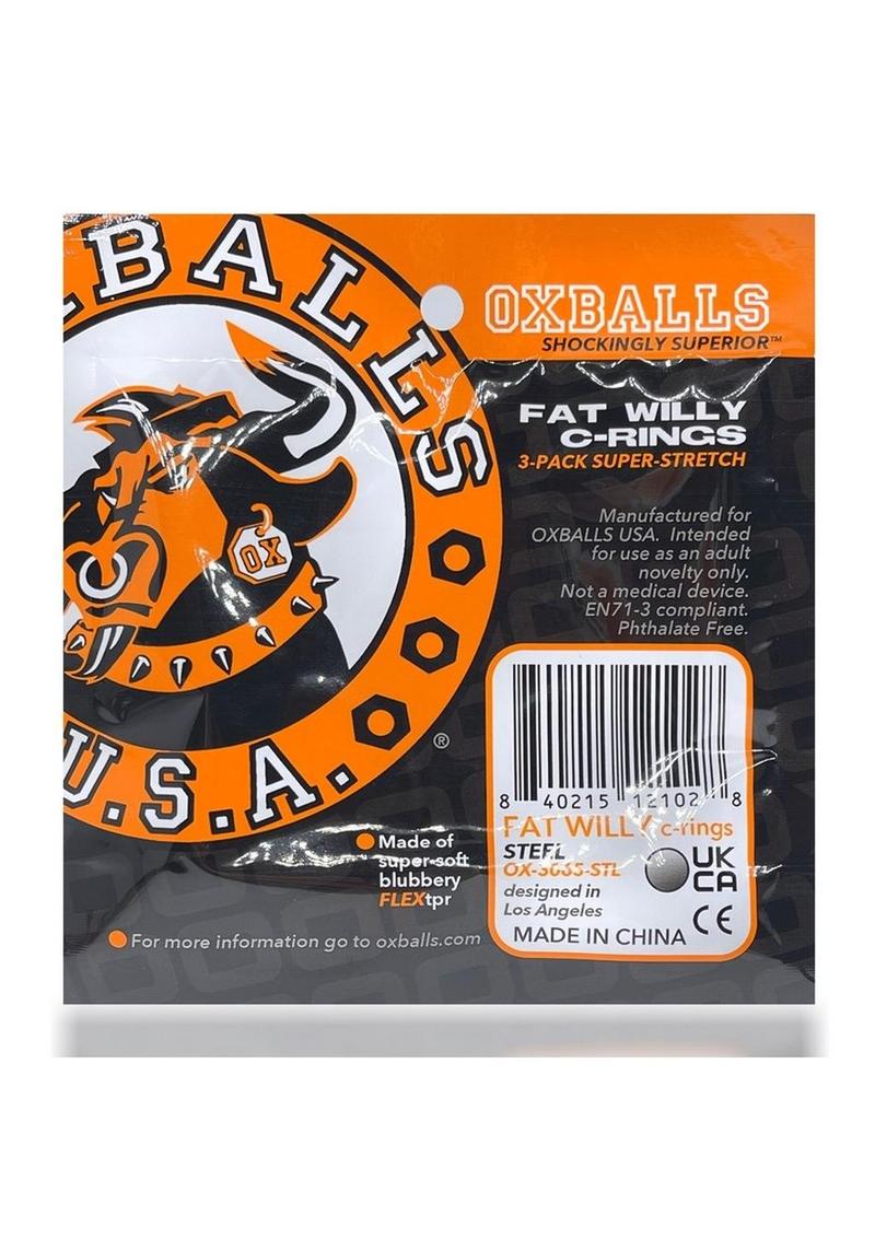 OXBALLS Fat Willy Jumbo Super Stretch Cock Rings