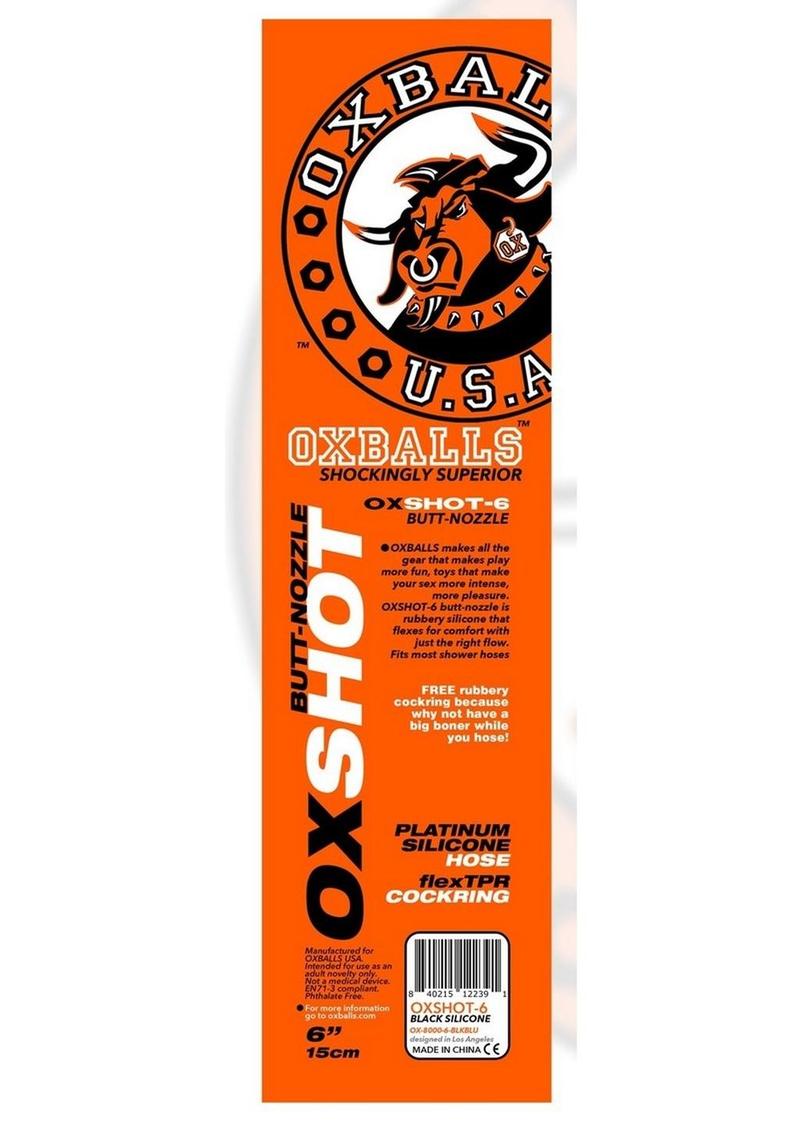 OxBalls OxShot 12 Inch Silicone Butt Nozzle