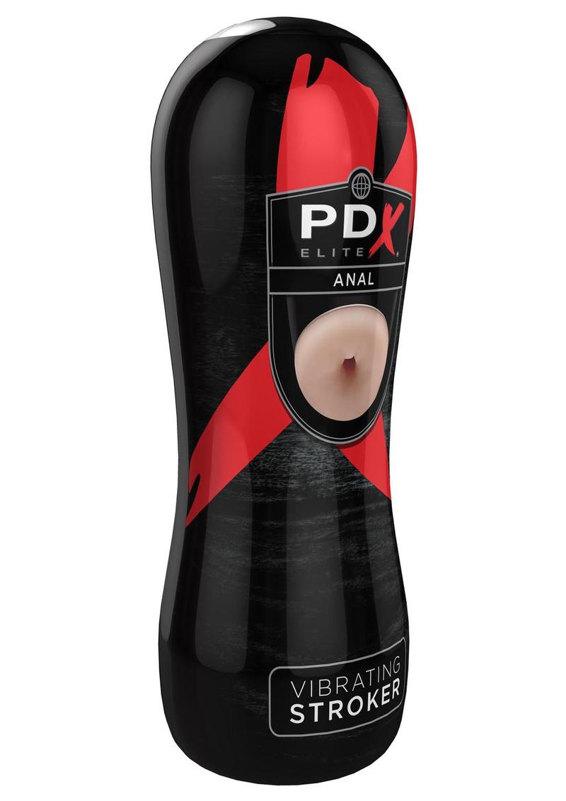 PDX Elite Vibrating Anal Masturbator with Bullet