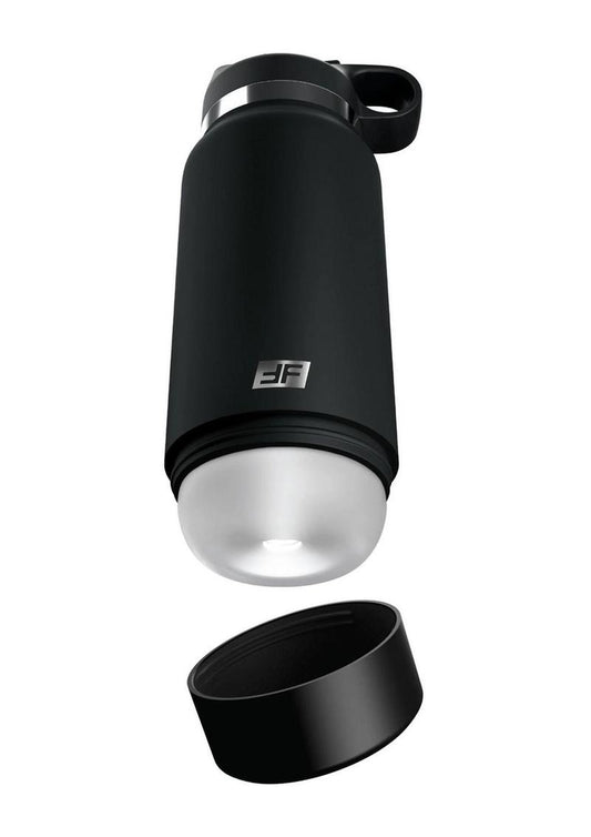 PDX Plus Fap Flask Thrill Seeker Discreet Stroker with Frosted Sleeve