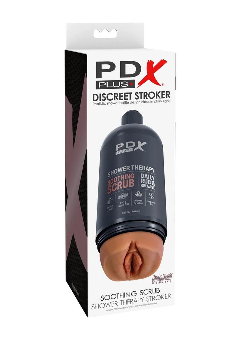 PDX Plus Shower Therapy Soothing Scrub Discreet Stroker