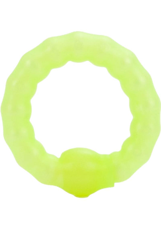 CalExotics Pearl Beaded Prolong Ring Silicone