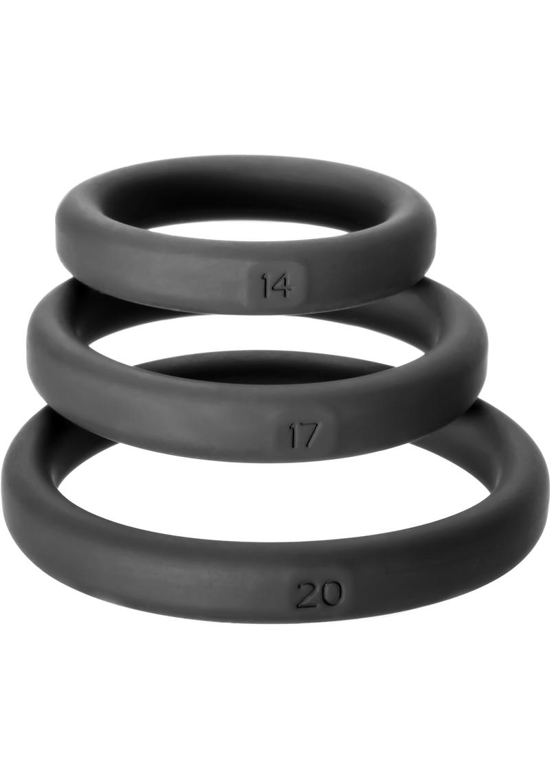 Perfect Fit Xact Fit Silicone Ring Kit Assorted Sizes