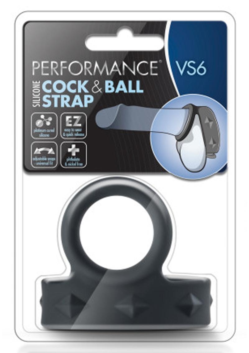 Performance VS6 Silicone Cock And Ball Strap