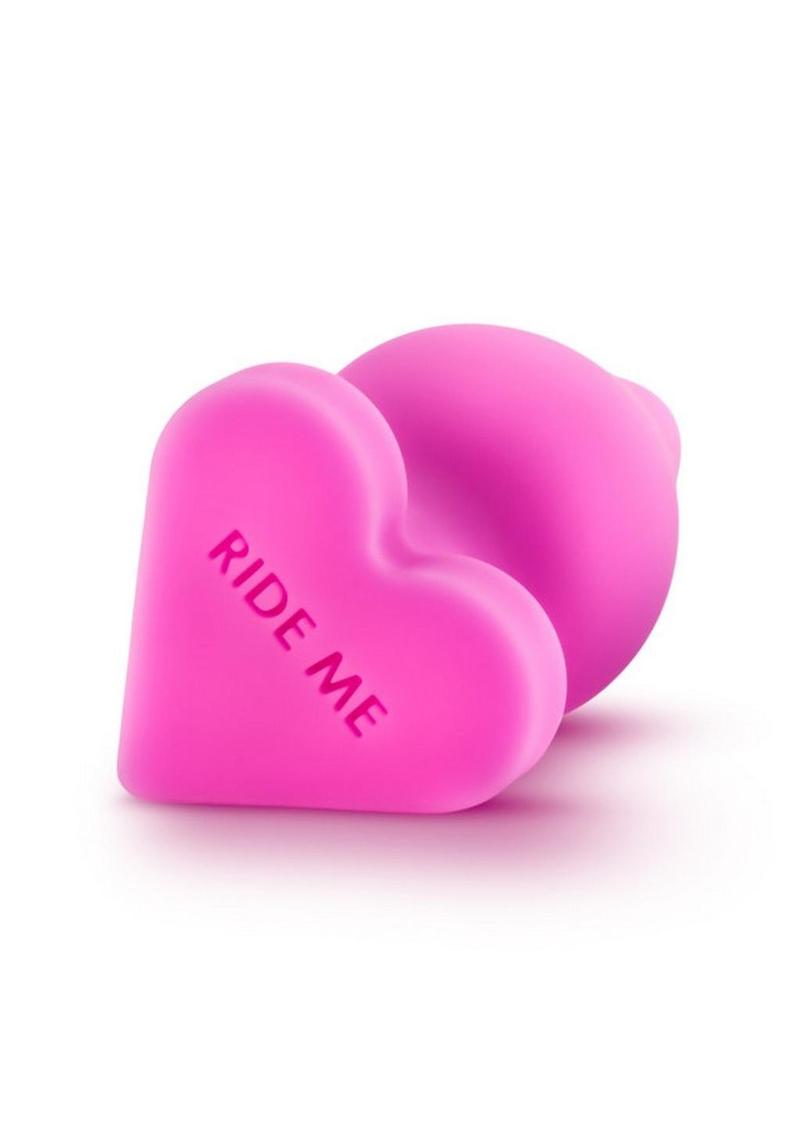Play with Me Naughtier Candy Heart Ride Butt Plug