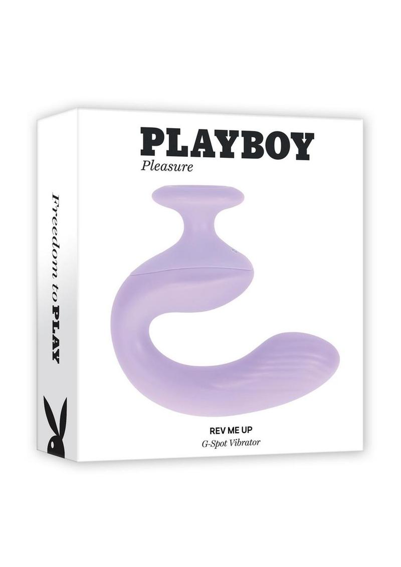 Playboy Rev Me Up Rechargeable Silicone Dual Vibrator