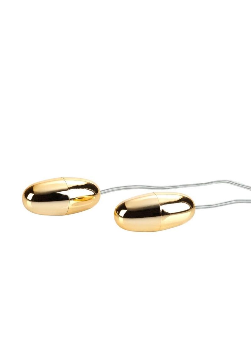 CalExotics Pocket Exotics Vibrating Double Gold Bullets