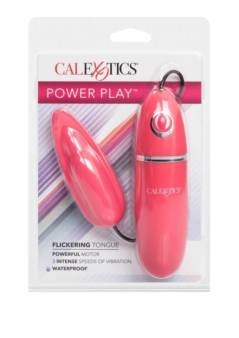 CalExotics Power Play Flickering Tongue Massager Bullet
