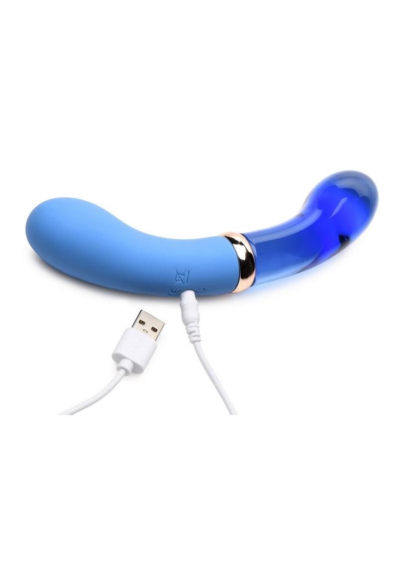 Prisms Molten Wide Rechargeable Glass Butt Plug