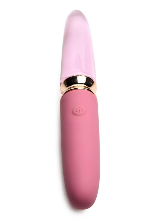 Prisms Vibra Glass 10X Rosé Dual Ended Smooth Glass