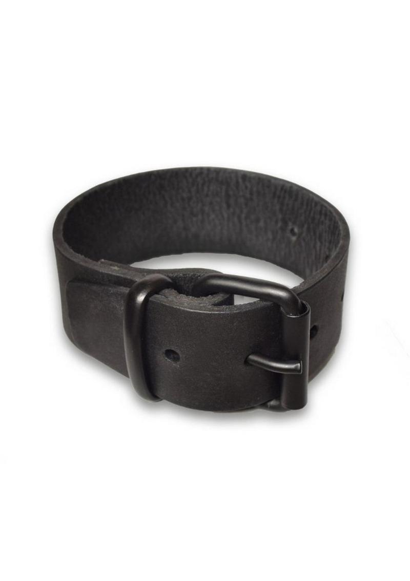 Prowler RED Leather Buckle Bicep Band Adjustable Fetish Arm Strap