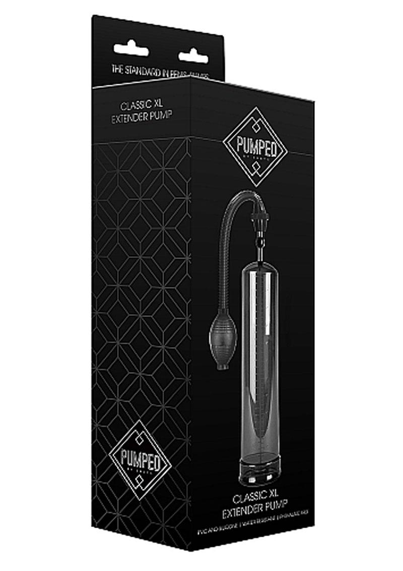 Pumped by Shots Clear Extra Large and Effective Classic XL Extender Penis Pump