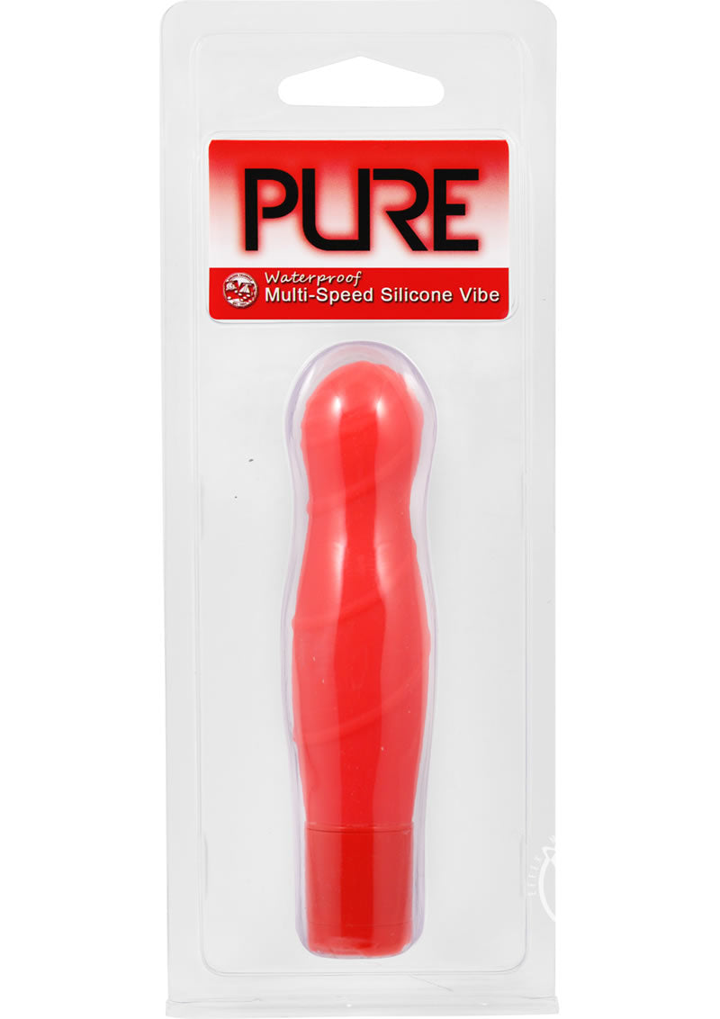 Pure Caress Multi Speed Silicone Waterproof And Smooth Vibrations