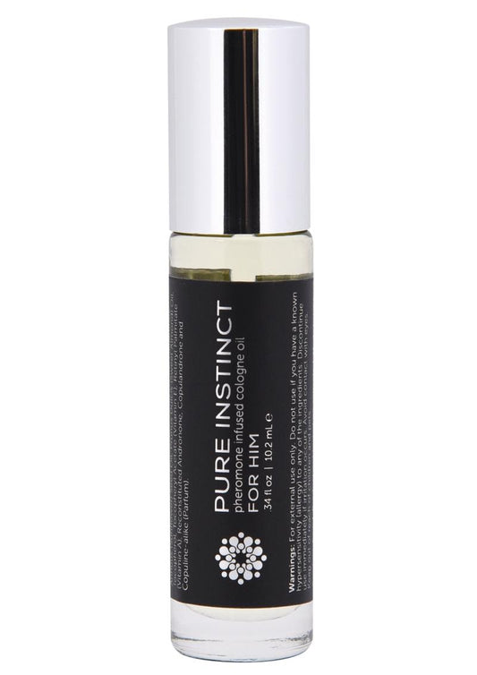 Pure Instinct Pheromone Infused Cologne Oil For Him