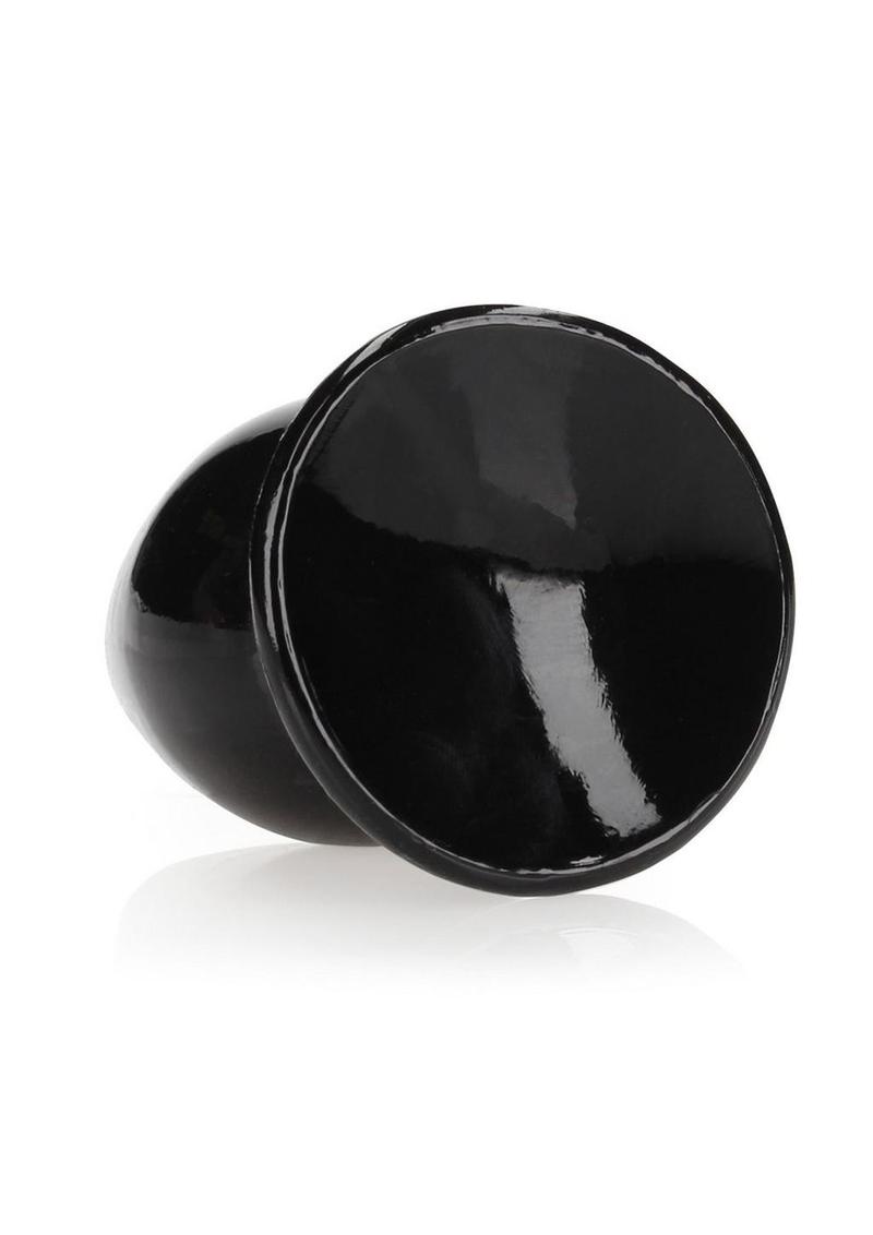 RealRock Crystal Clear Anal Plug with Suction Cup