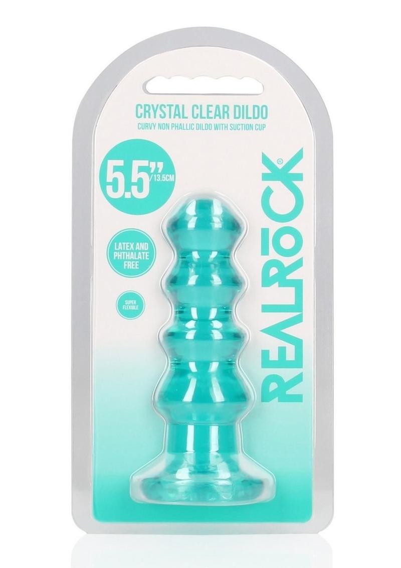 Realrock Curvy Non Phallic Dildo with Suction Cup
