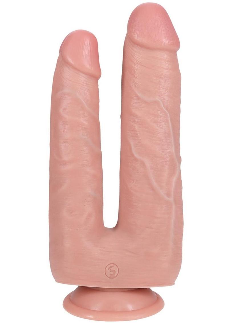 Realrock Double Trouble Double Dildo with Suction Cup